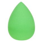 Ingrijire personala si Cosmetice - Machiaj - Aplicatoare si pensule machiaj - Burete de Machiaj Picatura Verde cu Husa Lila 5x7cm - Infinity.ro