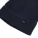 Fashion, accesorii si bijuterii - Barbati - Accesorii barbati - Caciuli si sepci barbati - Caciula tricotata albastra cu captuseala si patch Sport pentru barbati - Infinity.ro