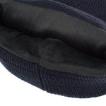 Fashion, accesorii si bijuterii - Barbati - Accesorii barbati - Caciuli si sepci barbati - Caciula tricotata albastra cu captuseala si patch Sport pentru barbati - Infinity.ro