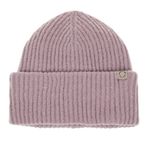 Fashion, accesorii si bijuterii - Femei - Accesorii femei - Caciuli si palarii femei - Caciula dama tricotata, Lila, cu captuseala fleece si margine intoarsa - Infinity.ro