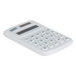 Carti si Birotica - Birotica - Aparatura de birou - Calculatoare de birou - Calculator de birou cu 8 cifre, panou solar, alb - Infinity.ro
