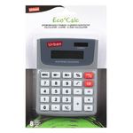 Carti si Birotica - Birotica - Aparatura de birou - Calculatoare de birou - Calculator de birou cu 8 cifre, Gri, Panou solar, LCD, 9.5x12.5x1cm - Infinity.ro