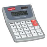 Carti si Birotica - Birotica - Aparatura de birou - Calculatoare de birou - Calculator de birou cu 8 cifre, Gri, Panou solar, LCD, 9.5x12.5x1cm - Infinity.ro