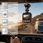Auto si Moto - Electronice auto - Camere auto si DVR - Camera Auto DVR, Full HD 1080p, Ecran LCD 2.4 Inch, Negru - Infinity.ro
