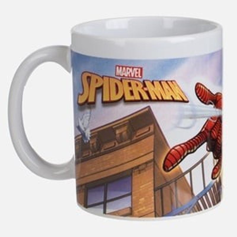 Casa si Gradina - Bucatarie si vesela - Cani si pahare - Cani si cesti - Cana Ceramic Spiderman 330ml - Design Marvel - Infinity.ro