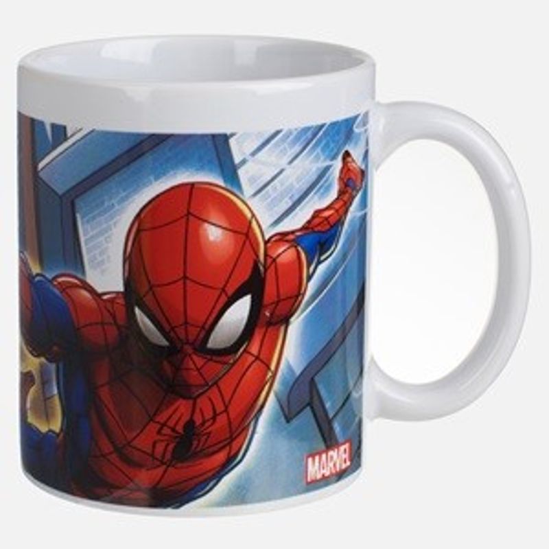 Casa si Gradina - Bucatarie si vesela - Cani si pahare - Cani si cesti - Cana Ceramic Spiderman 330ml - Design Marvel - Infinity.ro