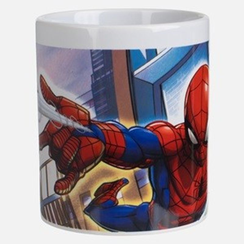 Casa si Gradina - Bucatarie si vesela - Cani si pahare - Cani si cesti - Cana Ceramic Spiderman 330ml - Design Marvel - Infinity.ro