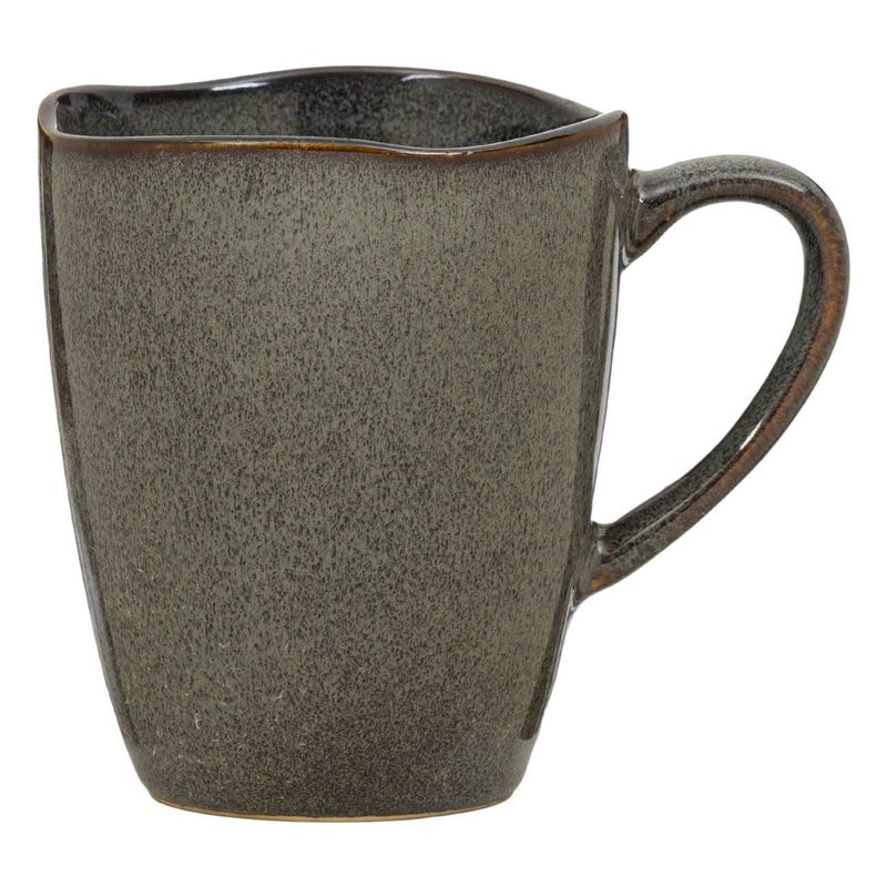 Casa si Gradina - Bucatarie si vesela - Cani si pahare - Cani si cesti - Cana ceramica gri, 380 ml - Infinity.ro