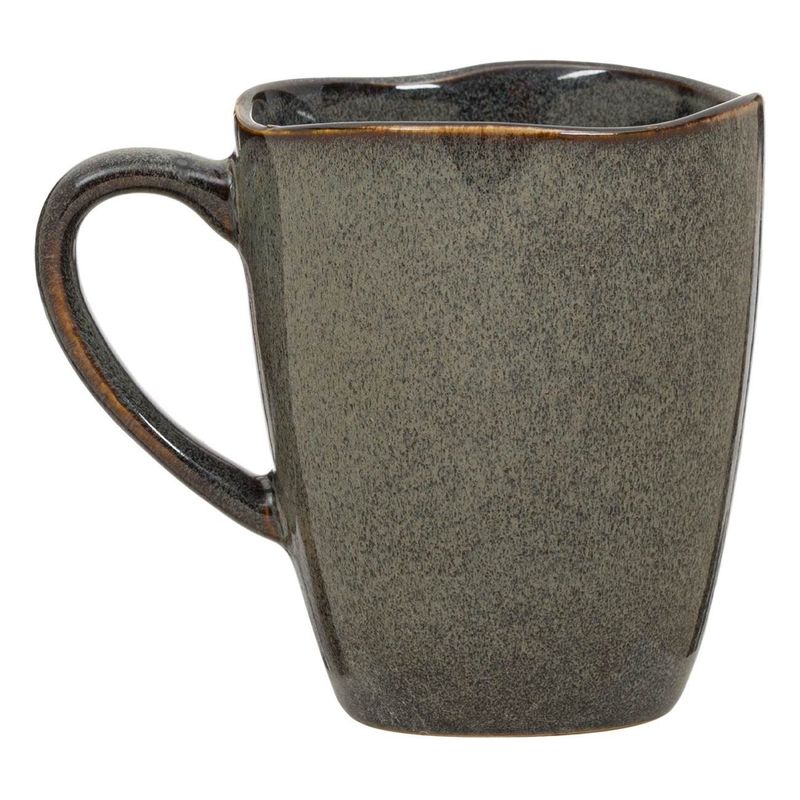 Casa si Gradina - Bucatarie si vesela - Cani si pahare - Cani si cesti - Cana ceramica gri, 380 ml - Infinity.ro