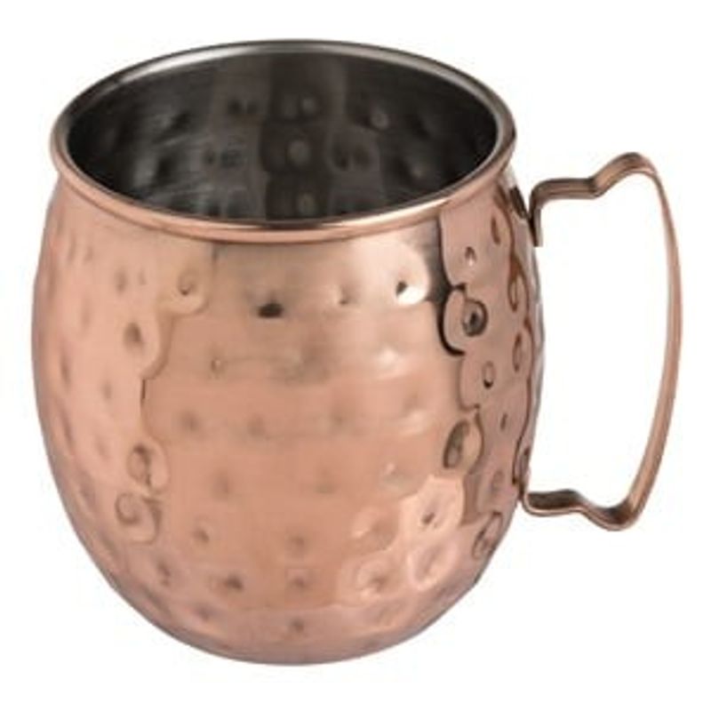 Casa si Gradina - Bucatarie si vesela - Cani si pahare - Cani si cesti - Cana de cocktail din inox cu finisaj Roz Auriu - Infinity.ro