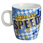 Casa si Gradina - Bucatarie si vesela - Cani si pahare - Cani si cesti - Cana Mini din Portelan Bleu Sonic 220ml - Infinity.ro