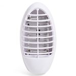Market - Curatenie si intretinere casa - Produse menaj - Insecticide si capcane - Capcana electrica pentru insecte 2 in 1, cu lumina de noapte, 220V, 1.5W, Alb - Infinity.ro