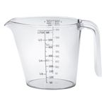 Casa si Gradina - Bucatarie si vesela - Ustensile bucatarie - Ustensile de masurat de bucatarie - Cana de masurare din plastic transparent, 500ml - Infinity.ro