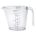 Casa si Gradina - Bucatarie si vesela - Ustensile bucatarie - Ustensile de masurat de bucatarie - Cana de masurare din plastic transparent, 500ml - Infinity.ro