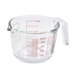 Casa si Gradina - Bucatarie si vesela - Ustensile bucatarie - Ustensile de masurat de bucatarie - Cana de masura din sticla, 500 ml, cu gradatii - Infinity.ro