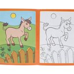 Carti si Birotica - Carti - Carti pentru copii - Carti de colorat - Carte de Colorat A4 cu Animale de la Ferma pentru Copii - Infinity.ro