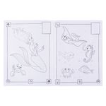 Carti si Birotica - Carti - Carti pentru copii - Carti de colorat - Carte de Colorat A4 cu Autocolante Sirene - Infinity.ro