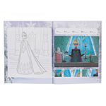 Carti si Birotica - Carti - Carti pentru copii - Carti de colorat - Carte de colorat A4 cu autocolante, Frozen 2, 4000 buc, Roz - Infinity.ro