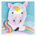 Carti si Birotica - Carti - Carti pentru copii - Basme si povesti - Carte cu poveste si figurina de plus, Unicorn, 22x22 cm - Infinity.ro