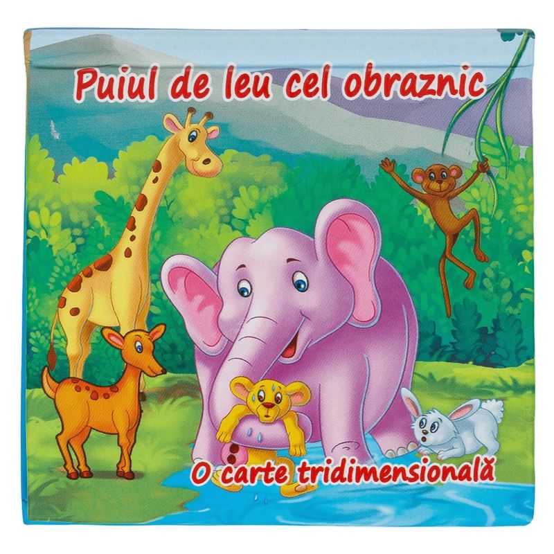 Carti si Birotica - Carti - Carti pentru copii - Basme si povesti - Carte Pop-Up cu Povestea Puiului de Leu, Multicolor - Infinity.ro