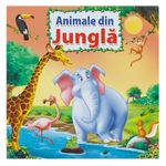 Carti si Birotica - Carti - Carti pentru copii - Basme si povesti - Carte pentru Copii, Animale din Jungla, 16 pagini, 30x23.5cm - Infinity.ro