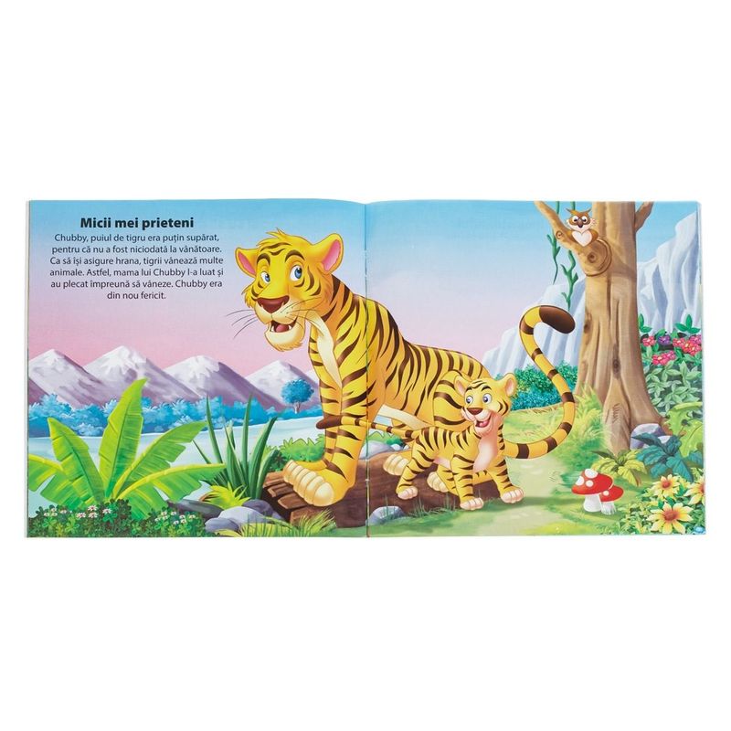 Carti si Birotica - Carti - Carti pentru copii - Basme si povesti - Carte pentru Copii, Animale din Jungla, 16 pagini, 30x23.5cm - Infinity.ro