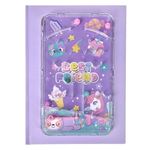 Carti si Birotica - Papetarie - Agende si calendare - Agende si carnete - Carnetel Fancy Lila cu Joc 3D Flipper Unicorn - 80 fileuri - Infinity.ro