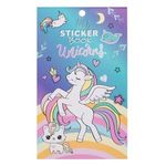 Casa si Gradina - Decoratiuni - Stickere decorative - Set Autocolante cu Unicorni, 6 File, Multicolor - Infinity.ro