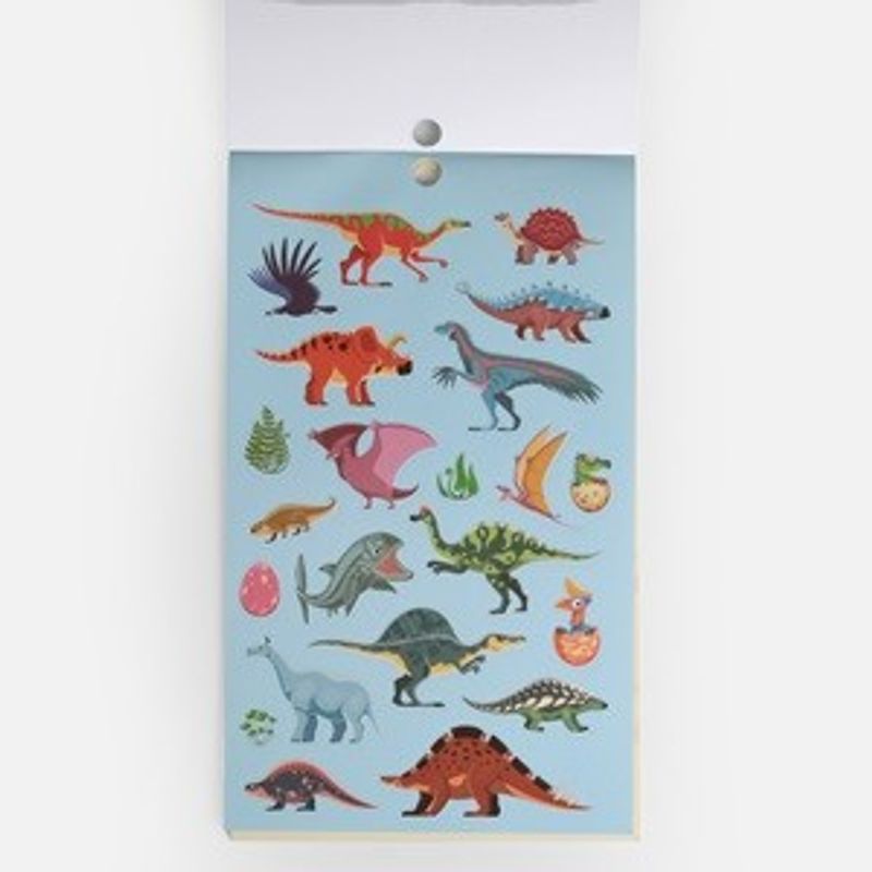 Casa si Gradina - Decoratiuni - Stickere decorative - Set Autocolante Dinozauri, 165 buc, 6 File, Multicolor - Infinity.ro