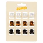 Fashion, accesorii si bijuterii - Copii - Accesorii copii - Accesorii pentru par copii - Set Clame de Par pentru Femei - Negru, Maro, Transparent - Infinity.ro