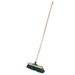 Market - Curatenie si intretinere casa - Produse menaj - Maturi si farase - Matura de gradina, cu coada din lemn, ProGarden, culoare verde, 120 cm - Infinity.ro