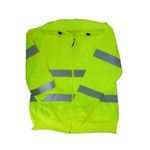 Casa si Gradina - Constructii - Echipamente de lucru - Imbracaminte protectia muncii - Hanorac reflectorizant cu fermoar  si gluga LH-AMSEL M Verde Deschis - Infinity.ro