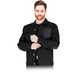 Casa si Gradina - Constructii - Echipamente de lucru - Imbracaminte protectia muncii - Jacheta de protectie, Reis, JEANS303 S Negru - Infinity.ro