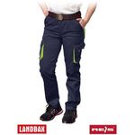 Casa si Gradina - Constructii - Echipamente de lucru - Imbracaminte protectia muncii - Pantaloni de protectie de dama Frauland 36 Albastru si verde - Infinity.ro