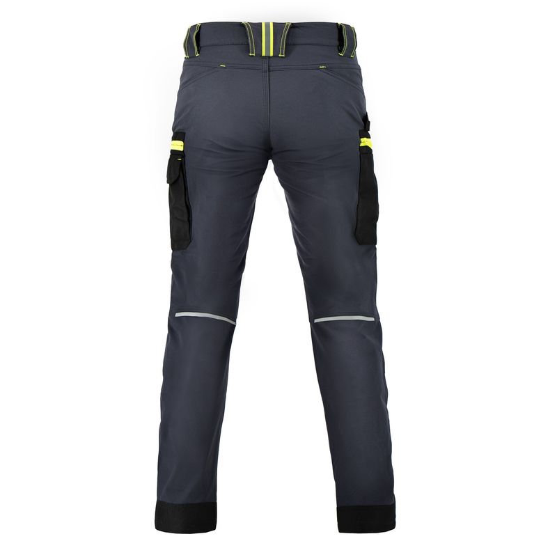 Casa si Gradina - Constructii - Echipamente de lucru - Imbracaminte protectia muncii - Pantaloni de protectie, Procera, 4-way stretch, Zico Gri Inchis 56 - Infinity.ro