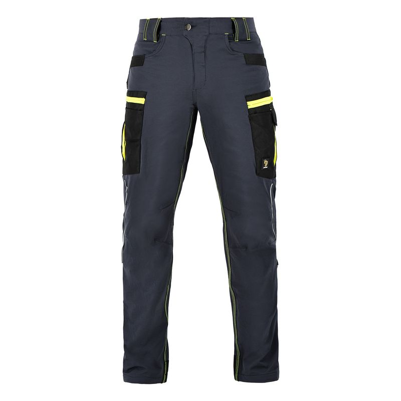 Casa si Gradina - Constructii - Echipamente de lucru - Imbracaminte protectia muncii - Pantaloni de protectie, Procera, 4-way stretch, Zico Gri Inchis 56 - Infinity.ro