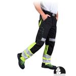 Casa si Gradina - Constructii - Echipamente de lucru - Imbracaminte protectia muncii - Pantaloni talie de protectie cu benzi reflectorizante-LH-THORVIS-T Verde 46 - Infinity.ro