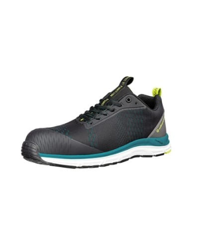 Pantofi unisex, AER55 IMPULSE BLACK BLUE LOW S24, Malfini Negru 45