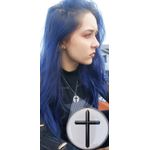 Fashion, accesorii si bijuterii - Barbati - Bijuterii barbati - Lanturi si pandantive barbati - Colier Latin Cross, in cutie cadou, design simplist, bijuterie barbati CLCS - Infinity.ro