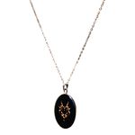 Fashion, accesorii si bijuterii - Femei - Bijuterii femei - Coliere femei - Colier Savage Heart, in cutie cadou, design contrastant, bijuterie dama CLN13 - Infinity.ro