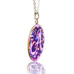 Fashion, accesorii si bijuterii - Femei - Bijuterii femei - Coliere femei - Colier caligrafic cu initiala A, in cutie cadou cu sigiliu, design somptuos, bijuterie dama CLFA - Infinity.ro