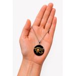 Fashion, accesorii si bijuterii - Femei - Bijuterii femei - Coliere femei - Colier Ancestral Glyph, in cutie cadou, design contrastant, bijuterie unisex CLN7 - Infinity.ro