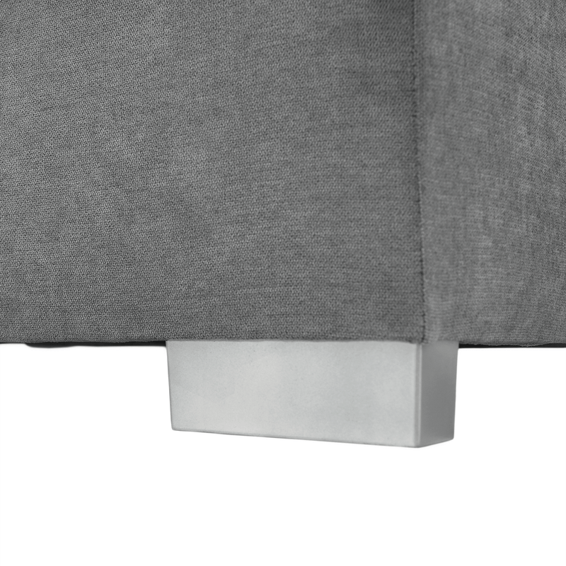Casa si Gradina - Mobilier - Canapele si coltare - Coltare - Coltar, mustar tesatura, gri, stanga, EVANGELIN - Infinity.ro