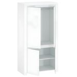 Casa si Gradina - Mobilier - Dulapuri si sifoniere - Dulapuri - Dulap 4D, alb lucios, LINDY - Infinity.ro