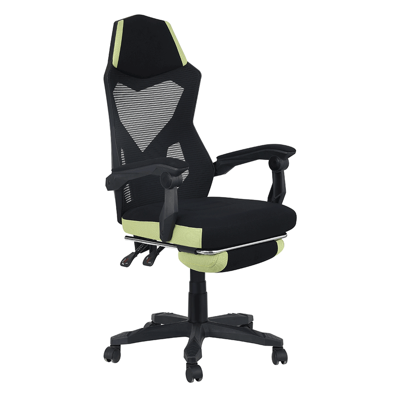 Casa si Gradina - Mobilier - Scaune si fotolii - Scaune - Scaun de birou / joc, negru / verde, JORIK - Infinity.ro
