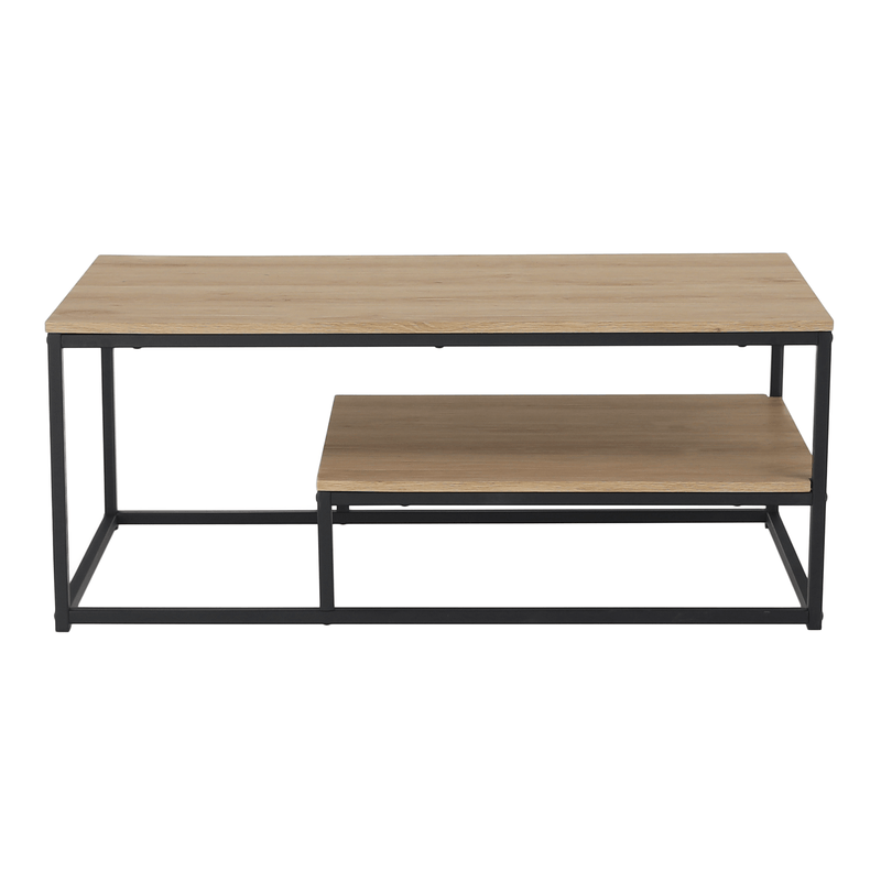 Casa si Gradina - Mobilier - Mese si birouri - Masute de cafea - Masuta de cafea, stejar deschis / negru, LARON - Infinity.ro