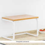 Casa si Gradina - Mobilier - Biblioteci si rafturi - Rafturi - Raft de depozitare, alb / stejar natural, AVENO - Infinity.ro