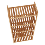 Casa si Gradina - Mobilier - Biblioteci si rafturi - Rafturi - Raft cu 5 polite, bambus natural, FIORE TIP 3 - Infinity.ro