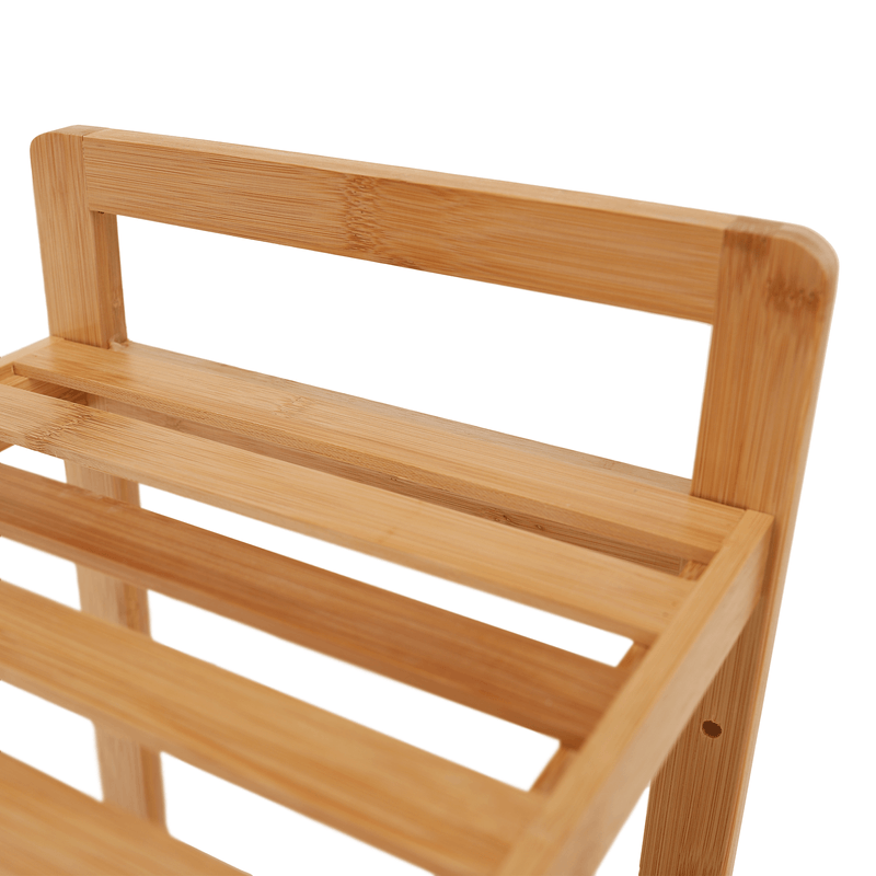 Casa si Gradina - Mobilier - Biblioteci si rafturi - Rafturi - Raft cu 5 polite, bambus natural, FIORE TIP 3 - Infinity.ro