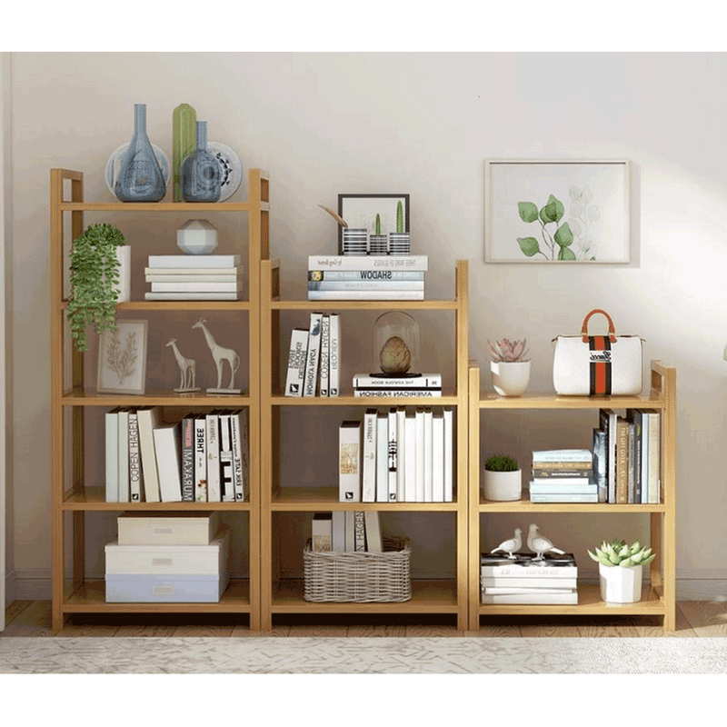 Casa si Gradina - Mobilier - Biblioteci si rafturi - Rafturi - Raft cu 5 polite, bambus natural, FIORE TIP 3 - Infinity.ro